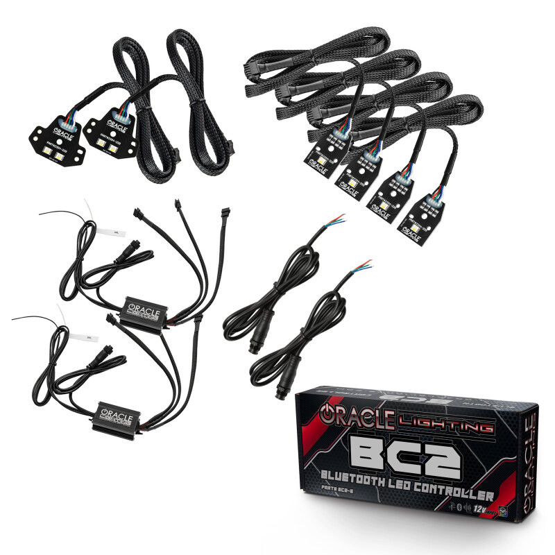 Picture of Oracle 15-21 Dodge Charger RGB+W DRL Headlight DRL Kit - ColorSHIFT w/ BC1 Controller