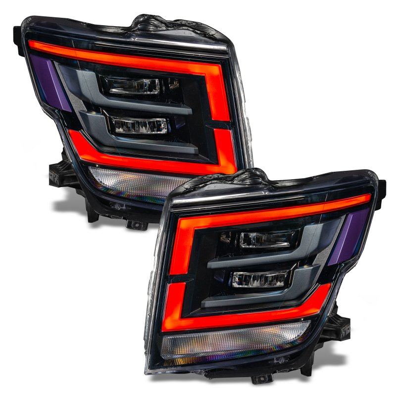 Picture of Oracle 21-22 Nissan Titan RGB+W Headlight DRL Upgrade - ColorSHIFT w/ Simple Controller