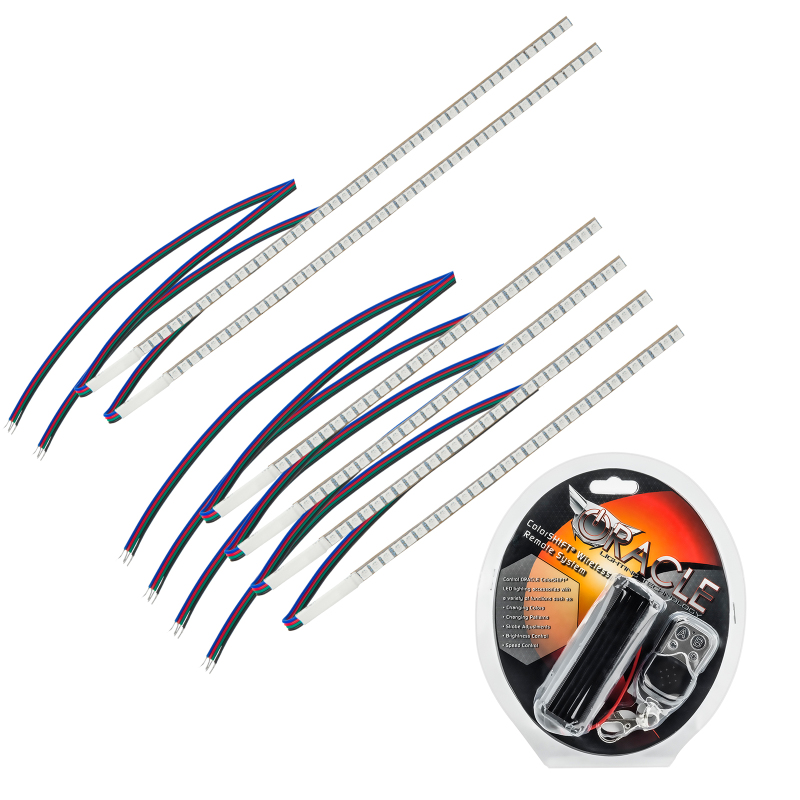 Picture of Oracle 17-19 Ford F-250/F-350 Superduty Headlight DRL Upgrade Kit - ColorSHIFT
