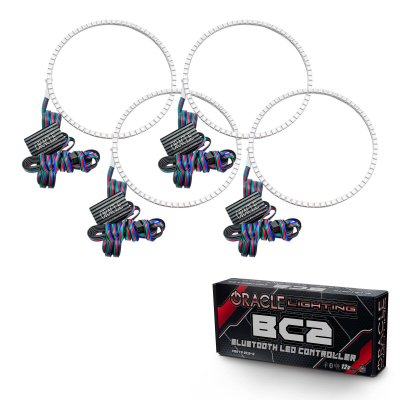 Picture of Oracle 15-17 Ford F-150 Headlight DRL Upgrade Kit - ColorSHIFT w/ BC1 Controller