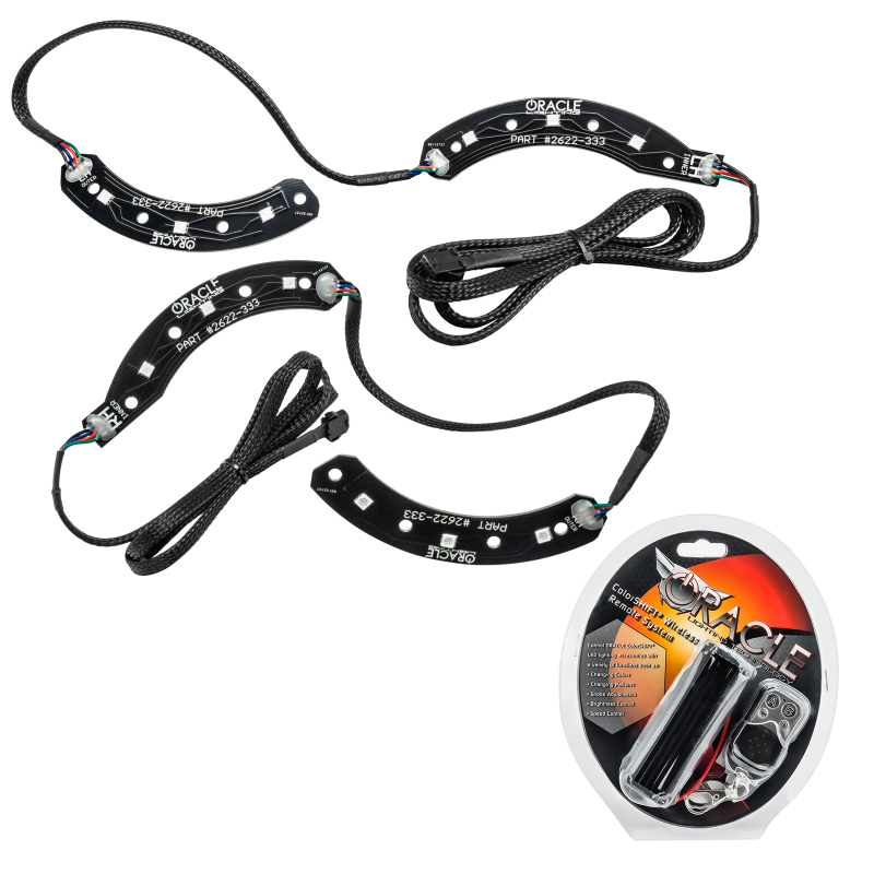 Picture of Oracle 14-15 Chevrolet Camaro RS Headlight DRL Upgrade Kit - ColorSHIFT