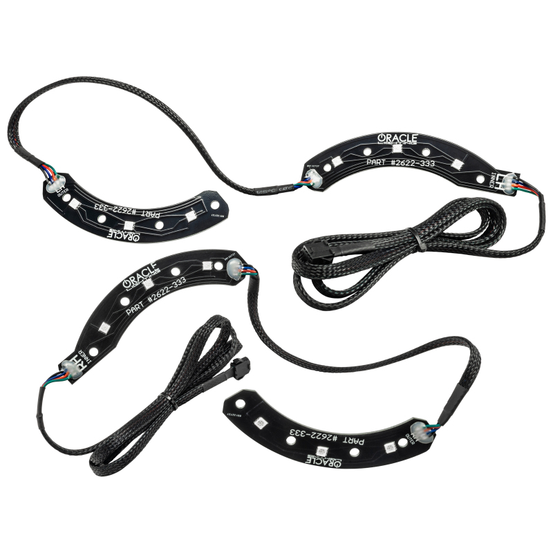 Picture of Oracle 14-15 Chevy Camaro RS Headlight DRL Upgrade Kit - ColorSHIFT w/o Controller