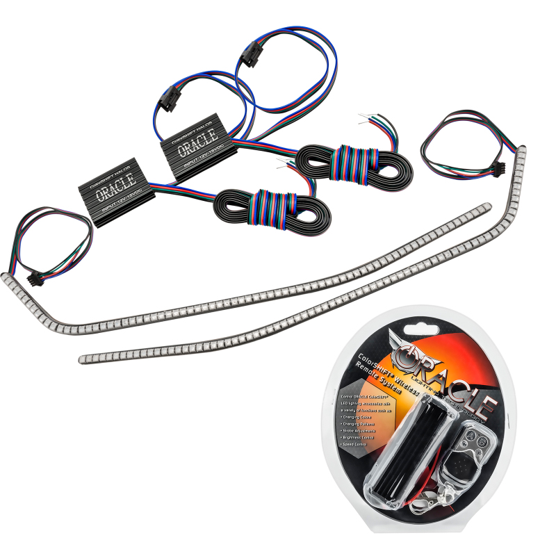 Picture of Oracle 16-21 Chevrolet Camaro Surface Mount DRL Modules - ColorSHIFT