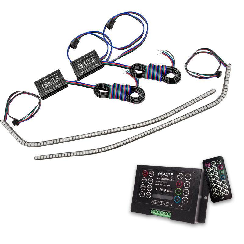 Picture of Oracle 16-21 Chevrolet Camaro Surface Mount DRL Modules - ColorSHIFT 2