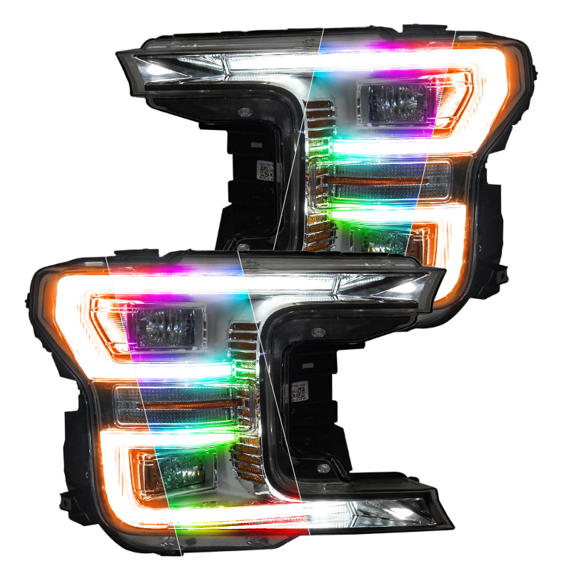 Picture of Oracle 18-19 Ford F150 Dynamic DRL Replacements + Dynamic Turn Signals - - Dynamic
