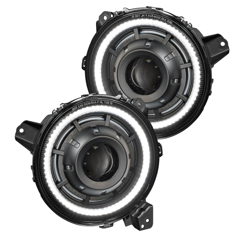 Picture of Oracle Oculus Bi-LED Projector Headlights for Jeep JL/Gladiator JT - w/o Controller