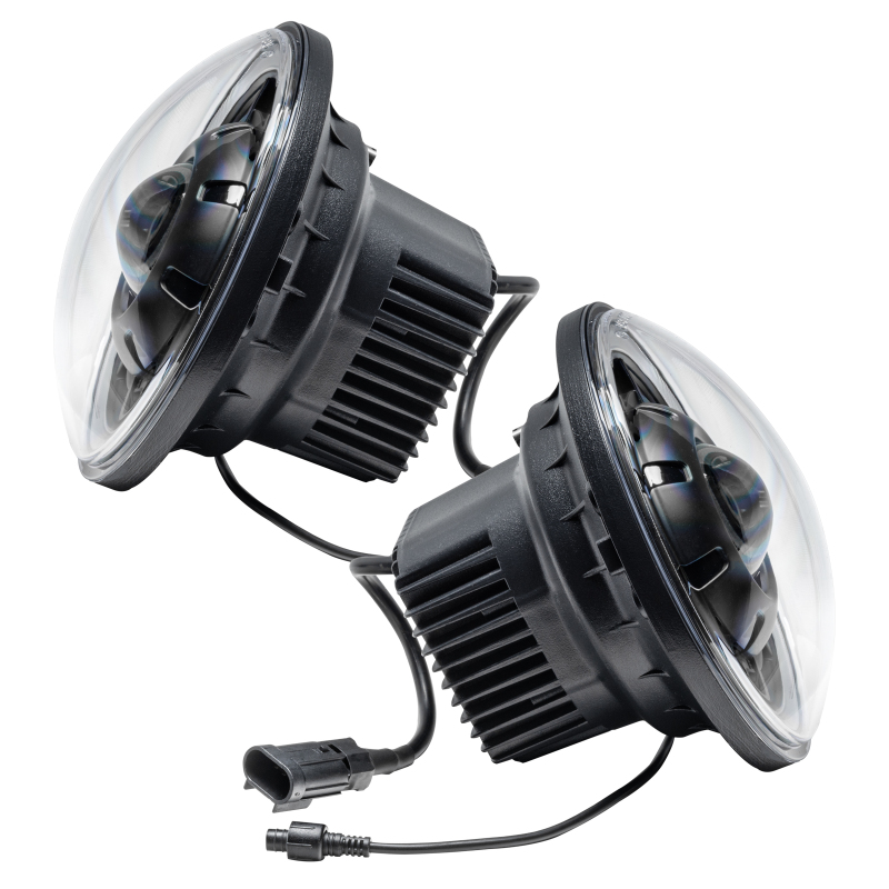 Picture of Oracle Oculus 7in Bi-LED Projector Headlights for Jeep Wrangler JK - 6000K