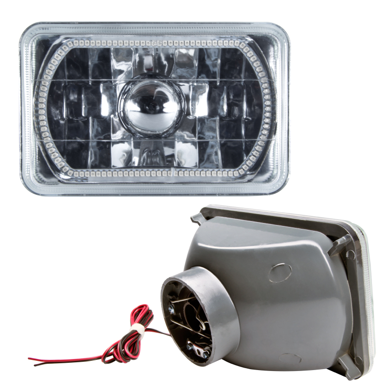 Picture of Oracle Pre-Installed Lights 4x6 IN. Sealed Beam - Amber Halo