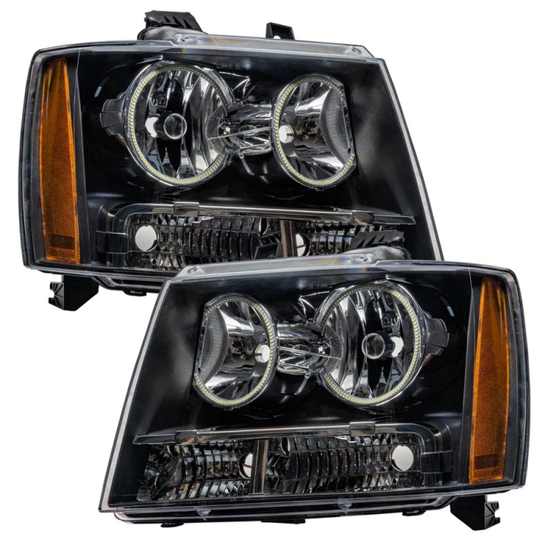 Picture of Oracle 07-13 Chevy Avalanche Pre-Assembled SMD Headlights - ColorSHIFT w/ BC1 Controller