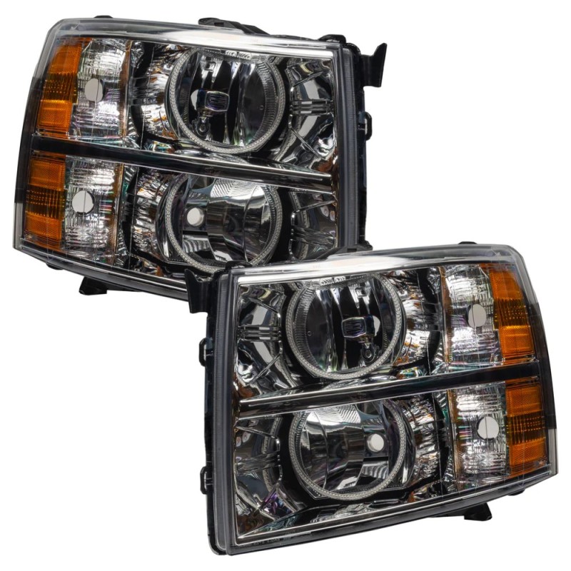 Picture of Oracle 07-13 Chevrolet Silverado SMD HL - Round Style - ColorSHIFT w/ BC1 Controller
