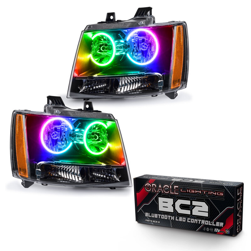 Picture of Oracle 07-14 Chevrolet Tahoe SMD HL - ColorSHIFT w/ BC1 Controller