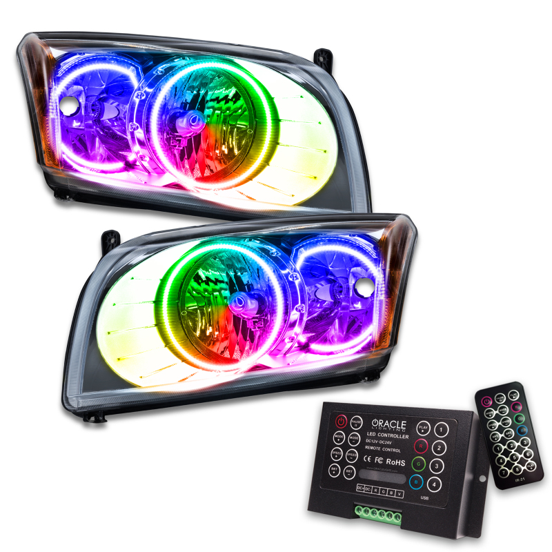 Picture of Oracle 07-12 Dodge Caliber SMD HL (w/o Leveling) - ColorSHIFT w/ 2.0 Controller