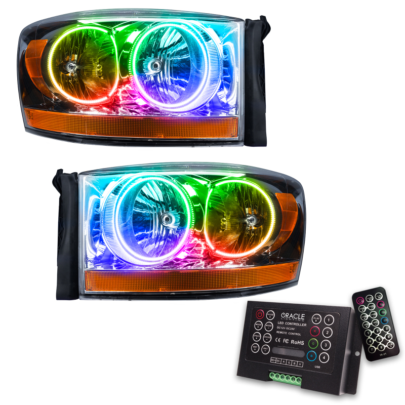 Picture of Oracle 06 Dodge Ram SMD HL - ColorSHIFT w/ 2.0 Controller
