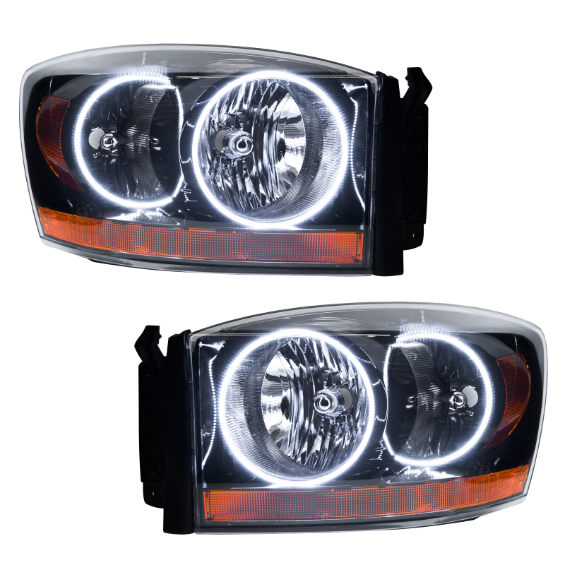 Picture of Oracle 06 Dodge Ram SMD HL - Black - White