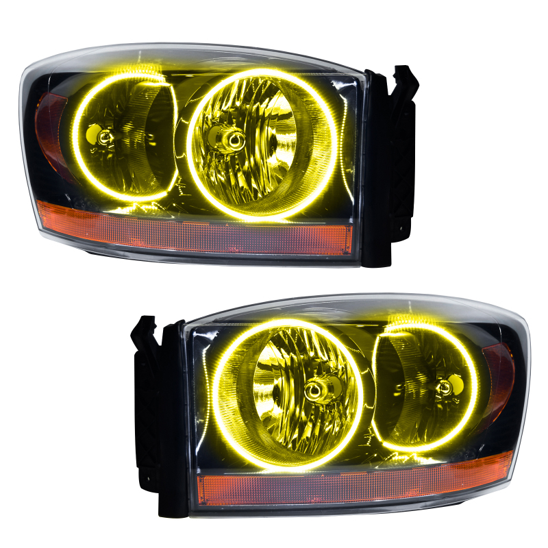 Picture of Oracle 06 Dodge Ram SMD HL - Black - ColorSHIFT w/ 2.0 Controller