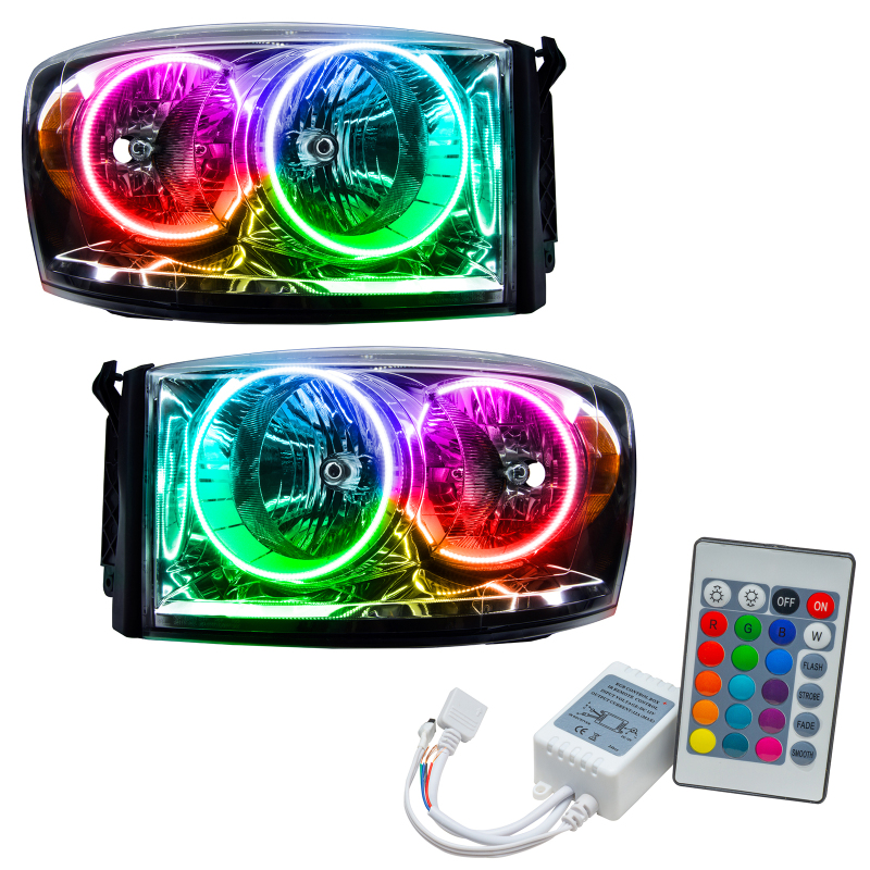Picture of Oracle 07-08 Dodge Ram SMD HL - ColorSHIFT w/ Simple Controller