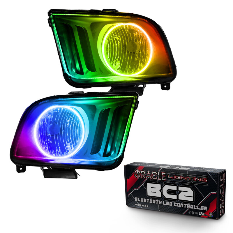 Picture of Oracle 05-09 Ford Mustang SMD HL - ColorSHIFT w/ BC1 Controller