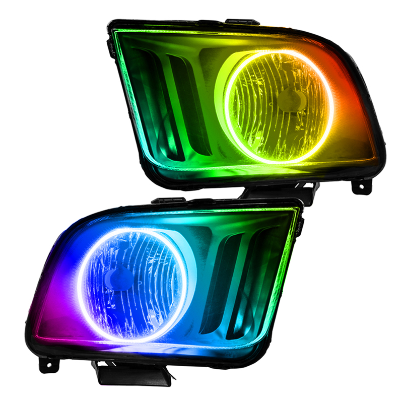 Picture of Oracle 05-09 Ford Mustang SMD HL - ColorSHIFT w/o Controller