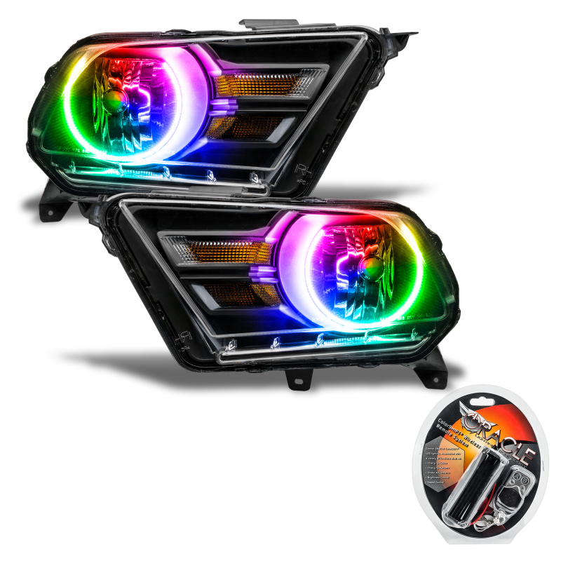 Picture of Oracle 10-14 Ford Mustang HL (Non-HID) - ColorSHIFT