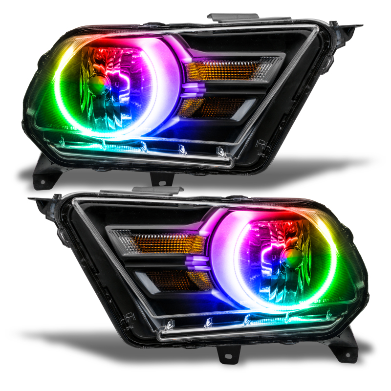 Picture of Oracle 10-14 Ford Mustang HL (Non-HID) - ColorSHIFT w/o Controller