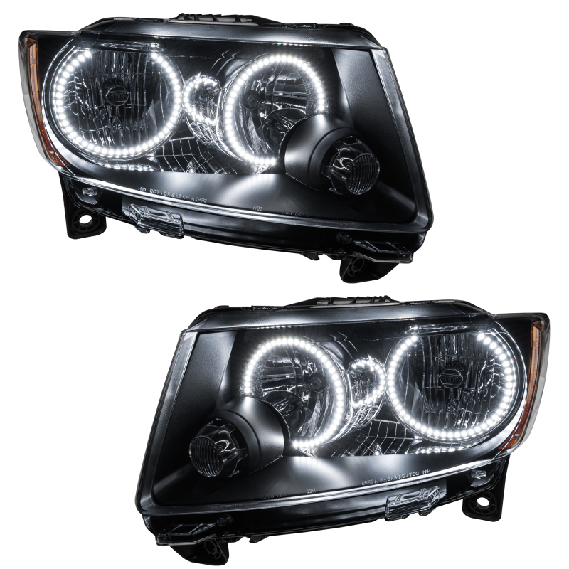 Picture of Oracle 11-13 Jeep Grand Cherokee SMD HL (Non-HID) - Chrome - White