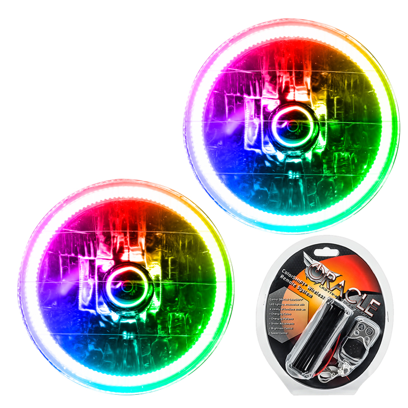 Picture of Oracle 97-06 Jeep Wrangler TJ SMD HL - ColorSHIFT