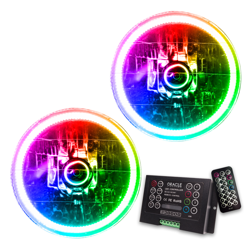 Picture of Oracle 97-06 Jeep Wrangler TJ SMD HL - ColorSHIFT w/ 2.0 Controller