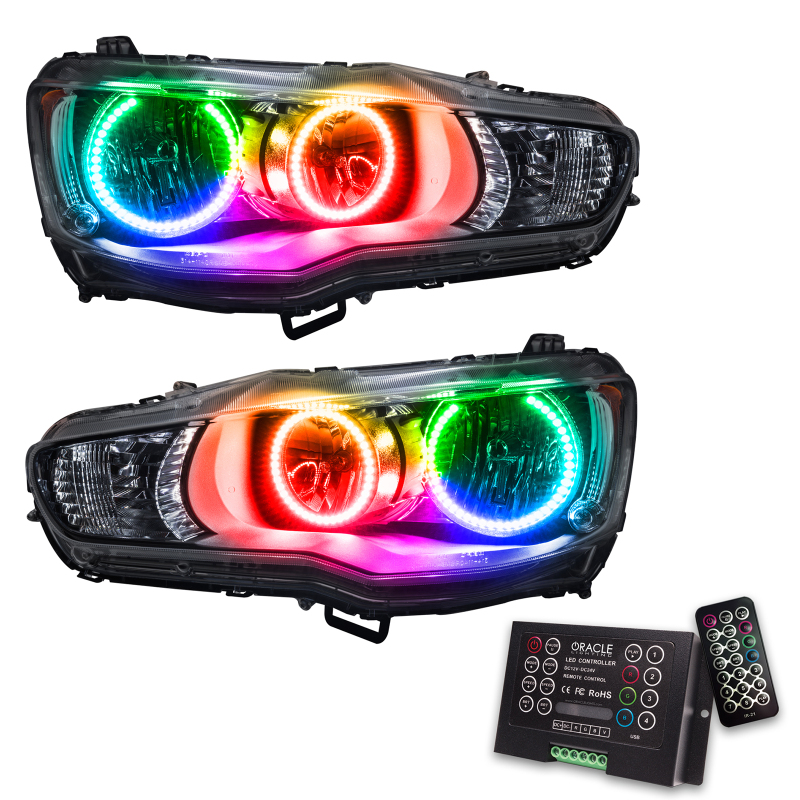 Picture of Oracle 08-17 Mitsubishi Lancer SMD HL - ColorSHIFT w/ 2.0 Controller