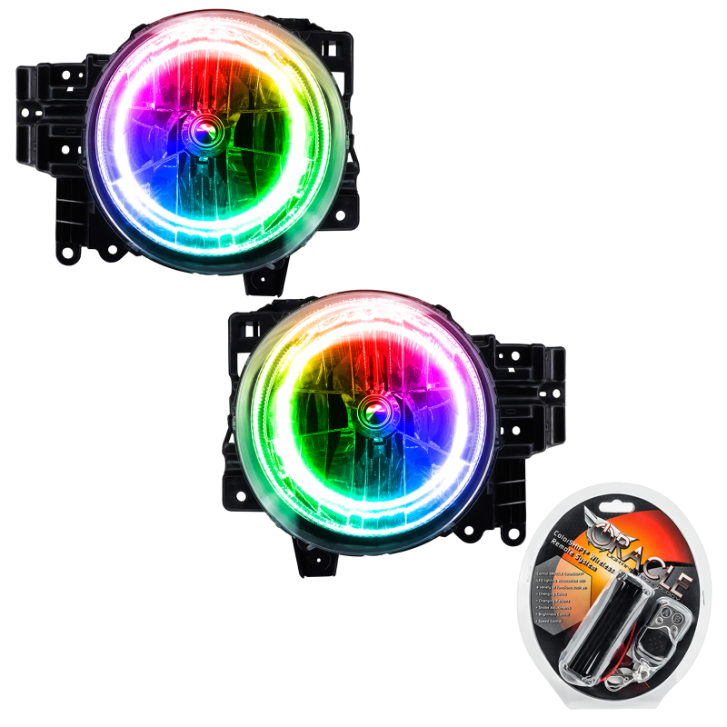 Picture of Oracle 07-14 Toyota FJ Cruiser SMD HL - ColorSHIFT w/ RF Controller