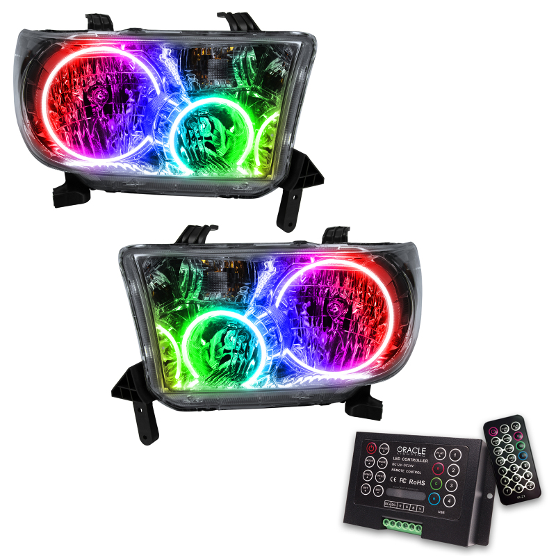 Picture of Oracle 08-16 Toyota Sequoia SMD HL - ColorSHIFT w/ 2.0 Controller