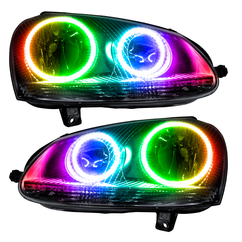 Picture of Oracle 06-10 Volkswagen Jetta SMD HL - Chrome - ColorSHIFT w/o Controller