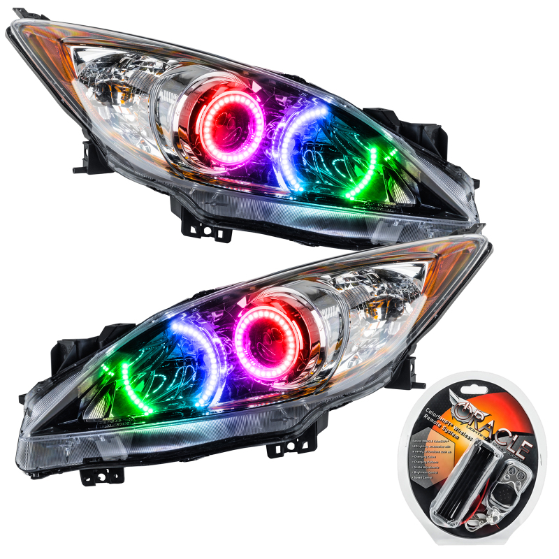 Picture of Oracle 10-13 Mazda 3 SMD HL - Halogen - ColorSHIFT
