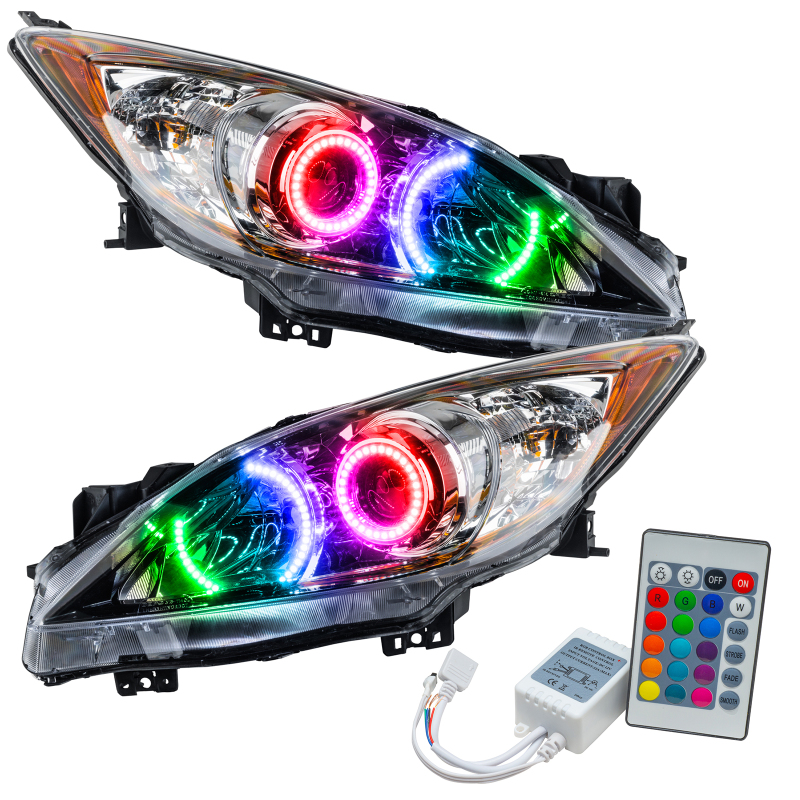 Picture of Oracle 10-13 Mazda 3 SMD HL - Halogen - ColorSHIFT w/ Simple Controller
