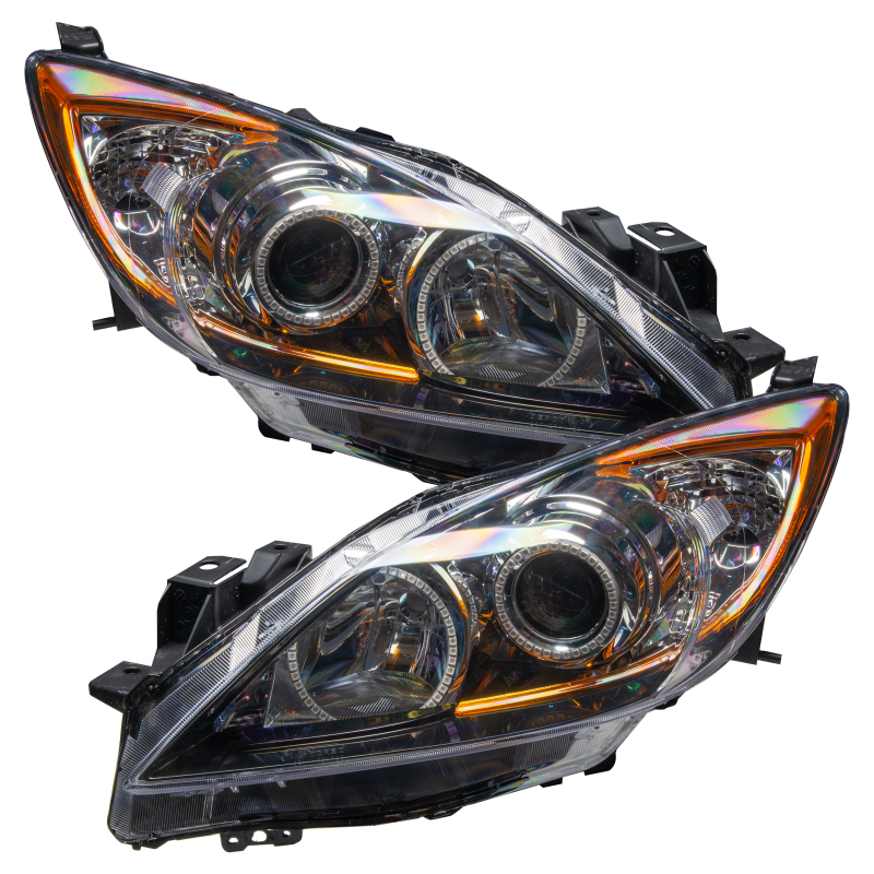 Picture of Oracle 10-13 Mazda 3 SMD HL - Halogen - ColorSHIFT w/ 2.0 Controller