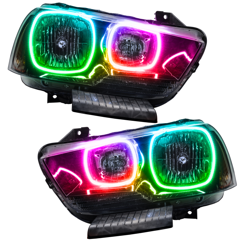 Picture of Oracle 11-14 Dodge Charger SMD HL (Non-HID) - ColorSHIFT w/o Controller