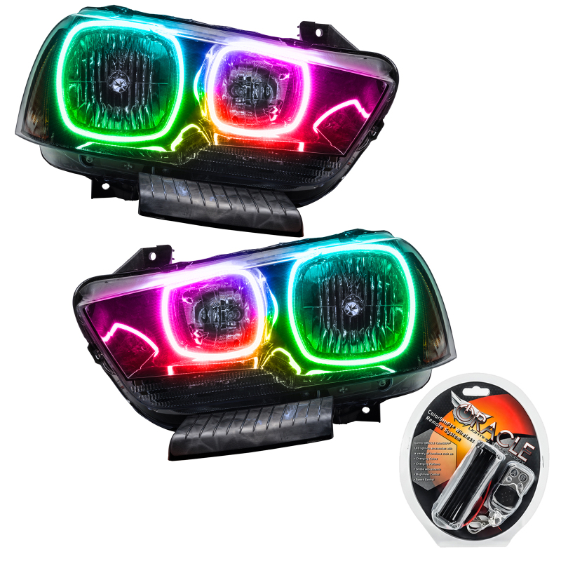 Picture of Oracle 11-14 Dodge Charger SMD HL (Non-HID) - ColorSHIFT