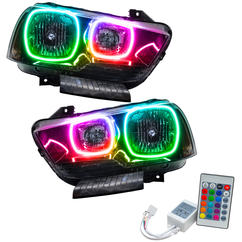 Picture of Oracle 11-14 Dodge Charger SMD HL (Non-HID) - ColorSHIFT w/ Simple Controller