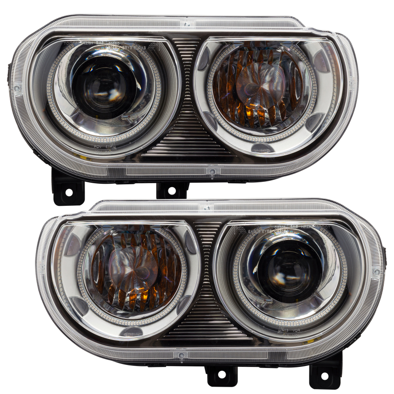 Picture of Oracle 08-14 Dodge Challenger SMD HL (HID Style) - ColorSHIFT Dynamic