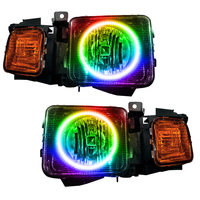 Picture of Oracle 06-10 Hummer H3 SMD HL (Combo) - ColorSHIFT w/o Controller