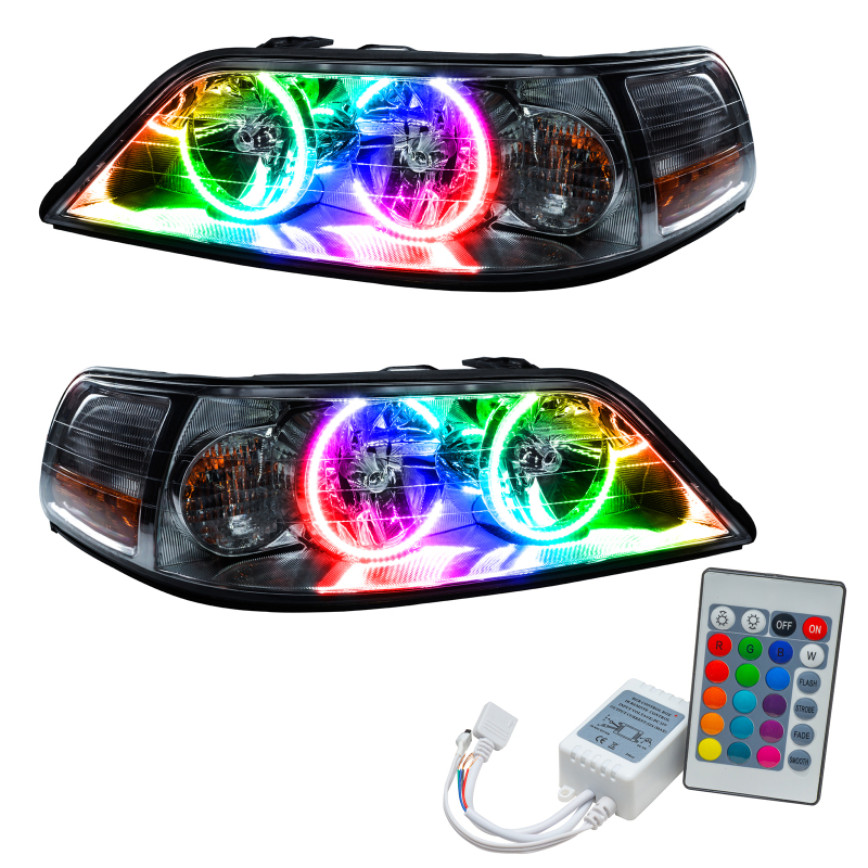 Picture of Oracle 05-11 Lincoln Town Car SMD HL (Non-HID) - ColorSHIFT w/ Simple Controller