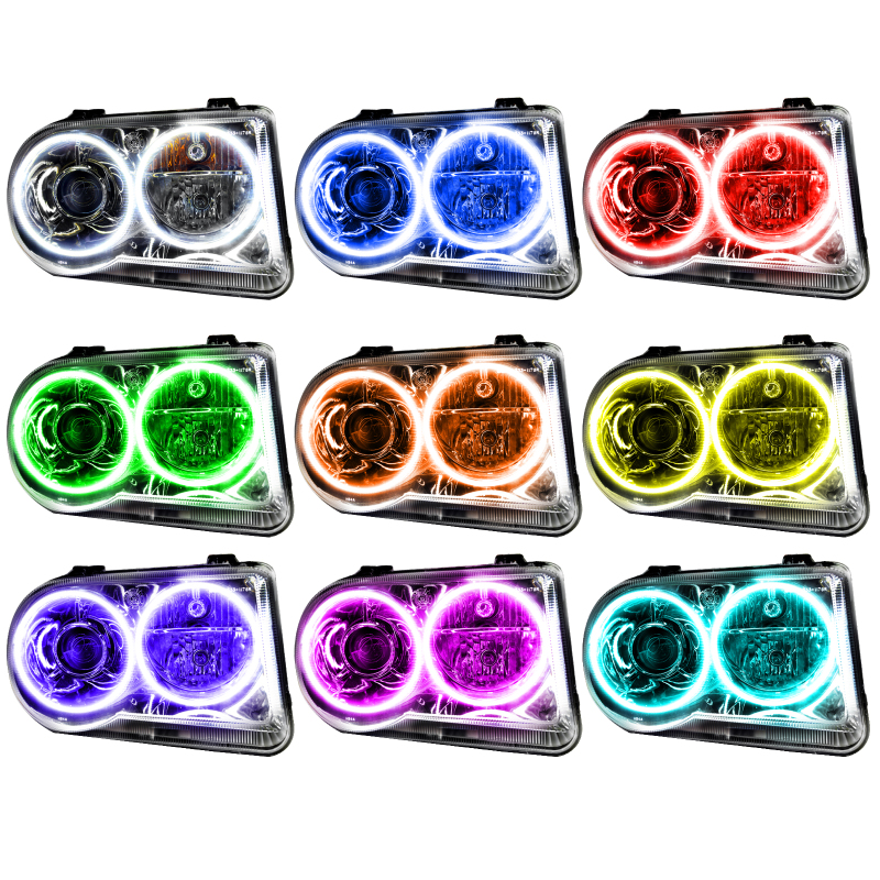 Picture of Oracle 05-10 Chrysler 300C V8 SMD HL - Non HID - ColorSHIFT w/ 2.0 Controller