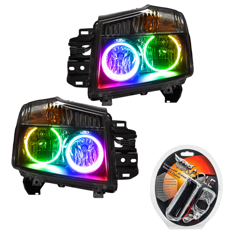 Picture of Oracle 08-15 Nissan Titan SMD HL - ColorSHIFT