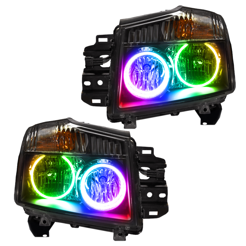 Picture of Oracle 08-15 Nissan Titan SMD HL - ColorSHIFT w/o Controller