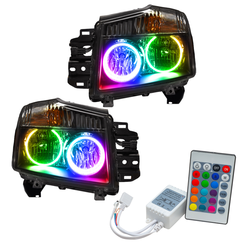 Picture of Oracle 08-15 Nissan Titan SMD HL - ColorSHIFT w/ Simple Controller