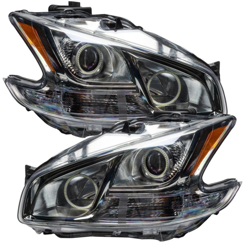 Picture of Oracle 09-13 Nissan Maxima SMD HL (Non-HID)-Chrome - ColorSHIFT w/ BC1 Controller