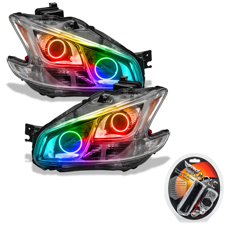 Picture of Oracle 09-13 Nissan Maxima SMD HL (Non-HID)-Chrome - ColorSHIFT
