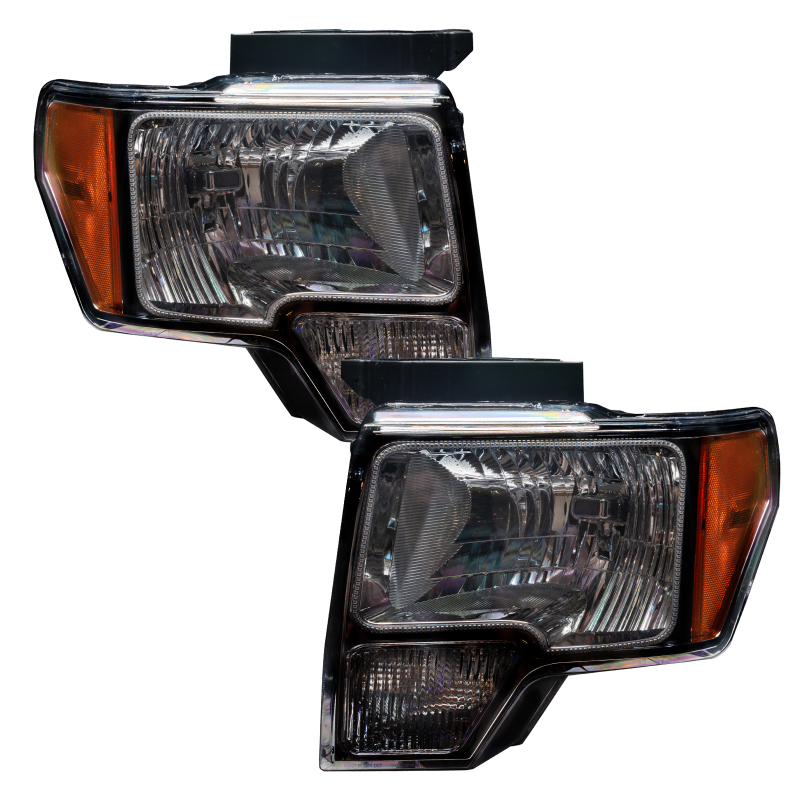 Picture of Oracle 09-14 Ford F-150 LED HL - Black - ColorSHIFT
