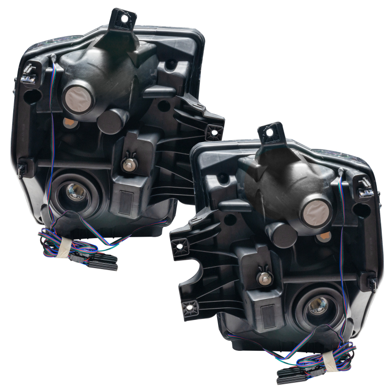 Picture of Oracle 08-10 Ford F250/350 LED HL - Black - White