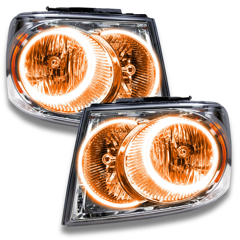 Picture of Oracle 07-09 Dodge Durango SMD HL - Chrome - ColorSHIFT w/ 2.0 Controller