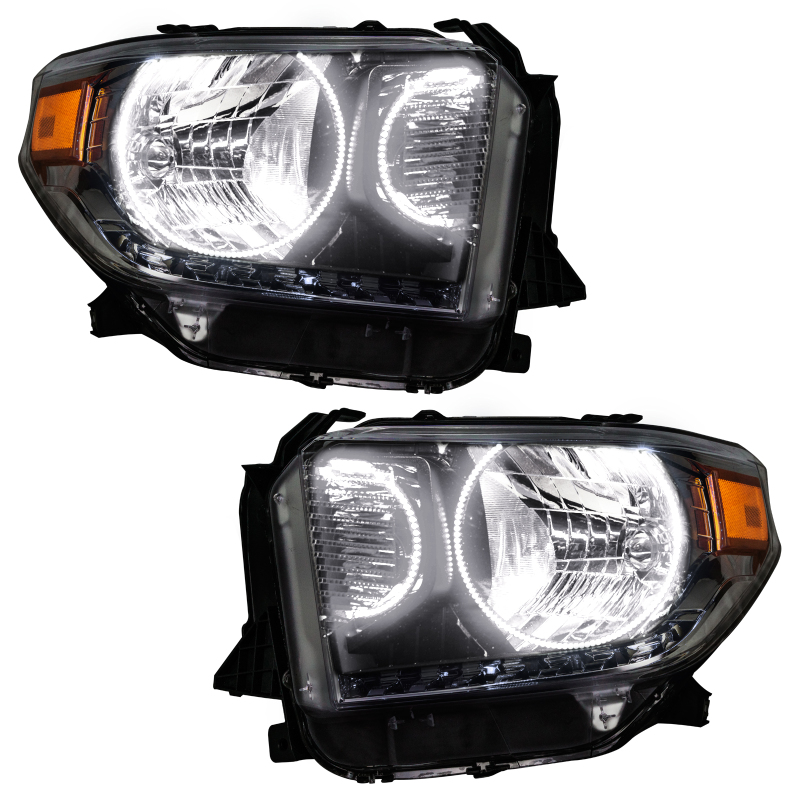 Picture of Oracle 14-17 Toyota Tundra SMD HL - Dual Halo Kit - ColorSHIFT w/ Simple Controller